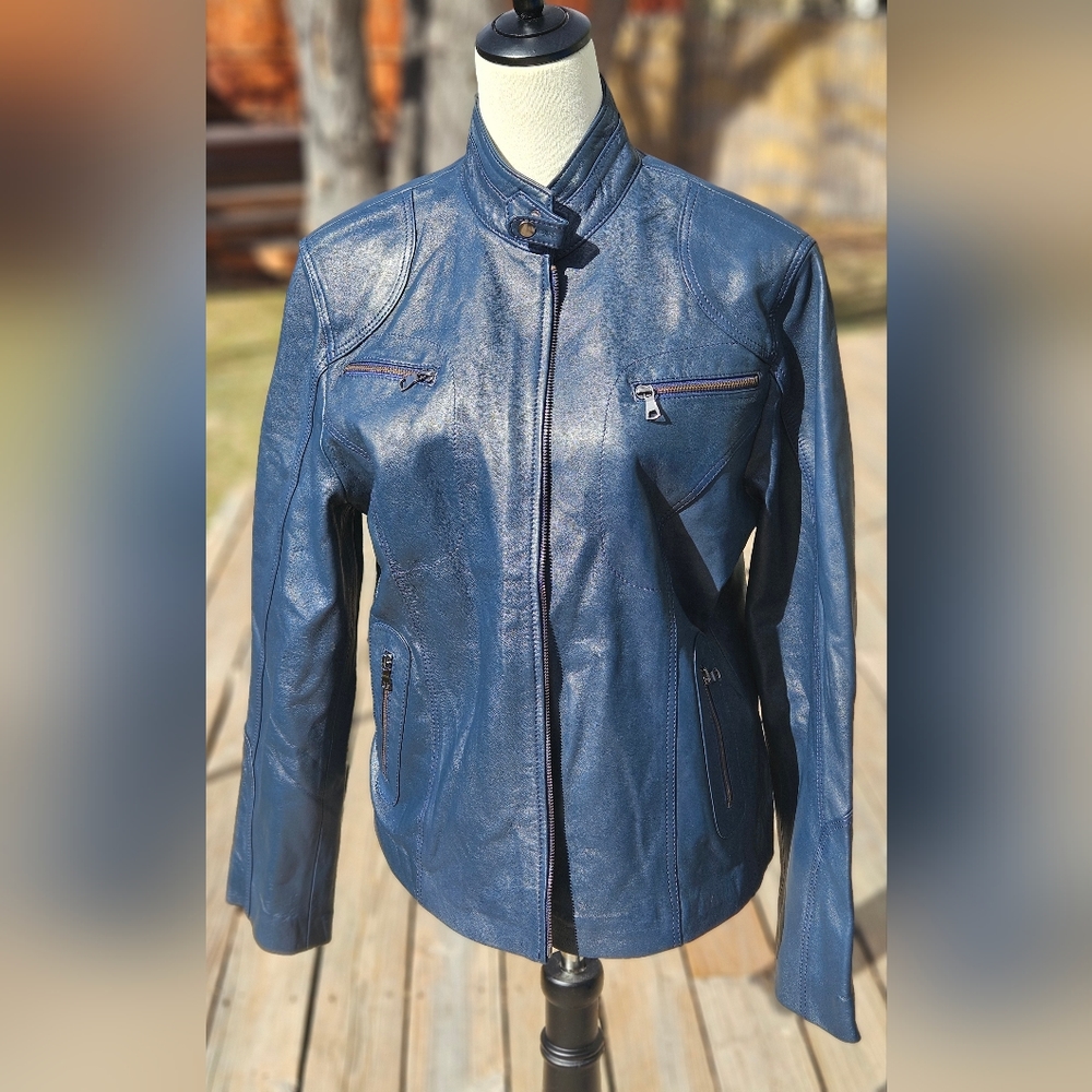 Moroccan Leather Jacket - never worn